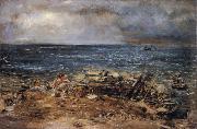 William Mctaggart The Emigrants oil painting